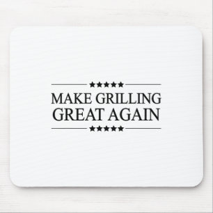Maak grillen weer geweldig grappig cadeau voor BBQ Muismat