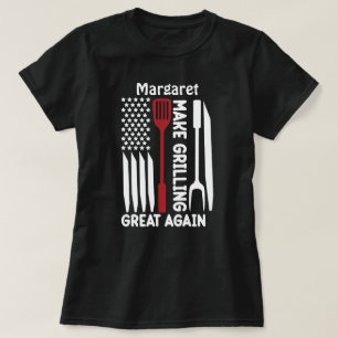Maak Grilling weer geweldig Street Art T-Shirt