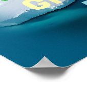 Maak Groenland weer geweldig! (MGGA) Poster (Hoek)