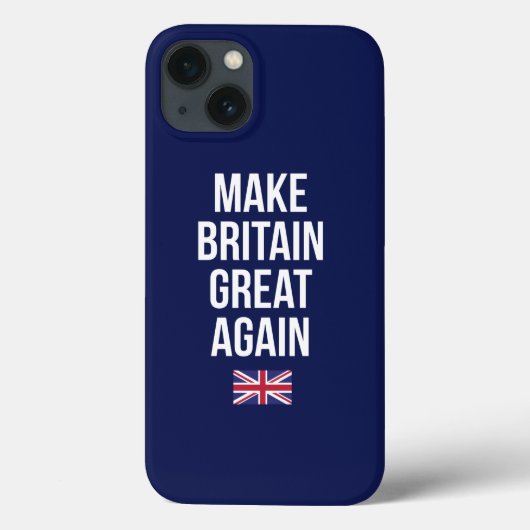 Maak Groot-Brittannië opnieuw tot Grote Britse Case-Mate iPhone Case (Achterkant)