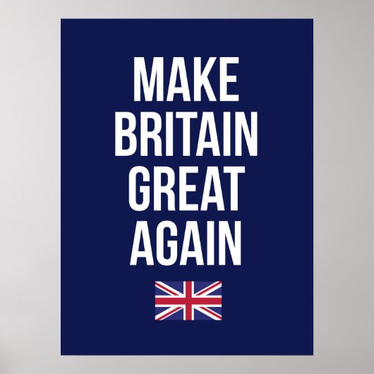 Maak Groot-Brittannië opnieuw tot Grote Britse Poster (Voorkant)