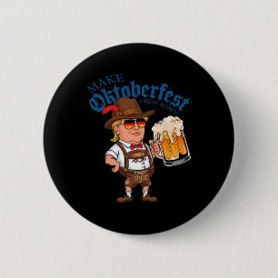 Maak groot opnieuw grappig Trump Drink Bier Mok Gi Ronde Button 5,7 Cm