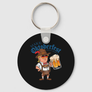 Maak groot opnieuw grappig Trump Drink Bier Mok Gi Sleutelhanger