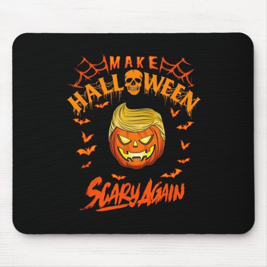 Maak Halloween weer eng Grappig Trump 1 Muismat (Voorkant)