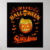 Maak Halloween weer eng Grappig Trump 1 Poster (Voorkant)