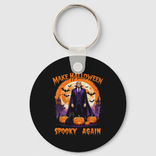 Maak Halloween weer eng spooky Funny Trump Hallowe Sleutelhanger