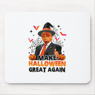 Maak Halloween weer geweldig Grappig Trump Spooky Muismat