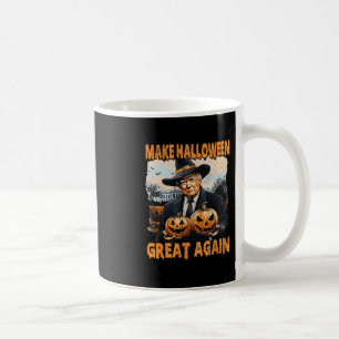 Maak Halloween weer geweldig Grappige Trump Heks J Koffiemok