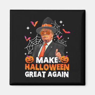 Maak Halloween weer geweldig Grappige Trump Spooka Magneet