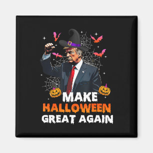 Maak Halloween weer geweldig Grappige Trump Spooky Magneet