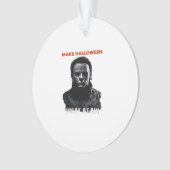 Maak Halloween weer geweldig - Scary Horror Hallow Ornament (voorkant)