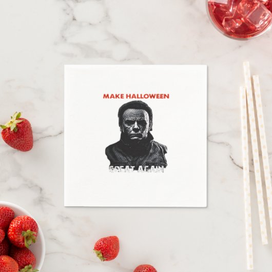 Maak Halloween weer geweldig - Scary Horror Hallow Servet (Insitu)