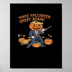 Maak Halloween weer geweldig - Spooky Autumn Quote Poster