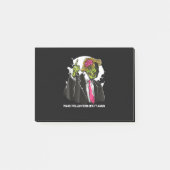 Maak Halloween weer geweldig Trump zombie Hallowen Post-it® Notes (Voorkant)