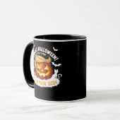 Maak Halloween weer geweldig Trumpkin Mok (Voorkant links)