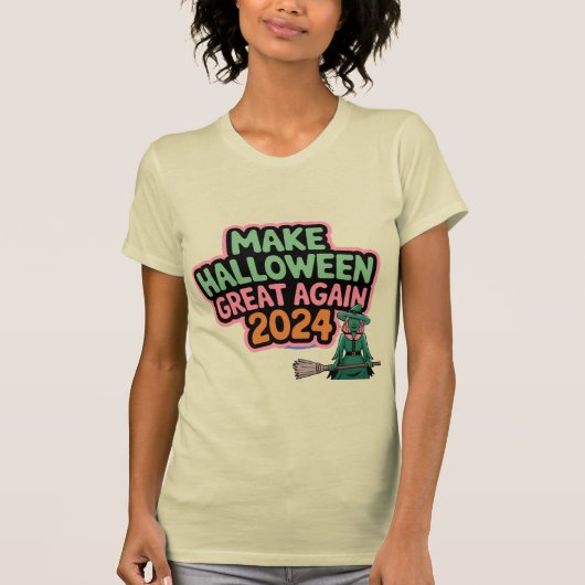 Maak Halloween weer geweldig Vrouwen T-shirt (Voorkant)