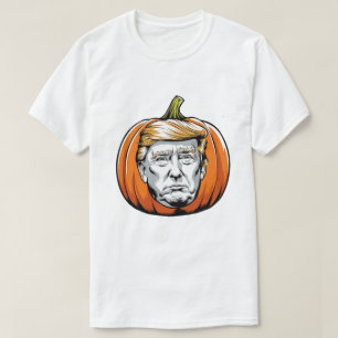 Maak Halloween weer groot: Trump Pompoen T-shirt