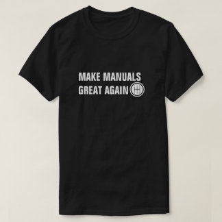 MAAK HANDLEIDINGEN WEER GEWELDIG STANDARD SHIFTER T-SHIRT