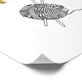 Maak handschoenen geen oorlog poster (Hoek)