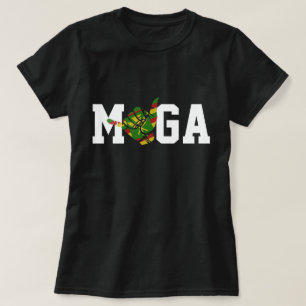 MAAK HAWAII WEER GEWELDIG KANAKA SHAKA- SPEEL OP M T-SHIRT