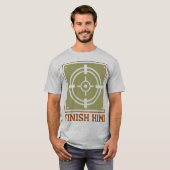 Maak hem af t-shirt (Voorkant volledig)