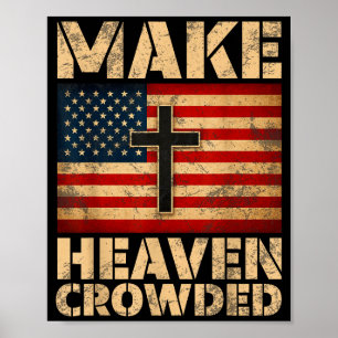 Maak Hemel Gevuld Christelijk Geloof Bijbelvers Mi Poster