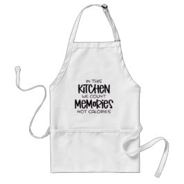 Maak herinneringen in de keuken quote schort voor