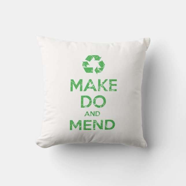 Maak het af en repareer kussen (Voorkant)
