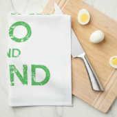 Maak het af en repareer theedoek (Quarter Fold)