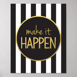 Maak het afdrukken poster