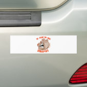 Maak het beest niet wakker in het beest. bumpersticker (Op auto)