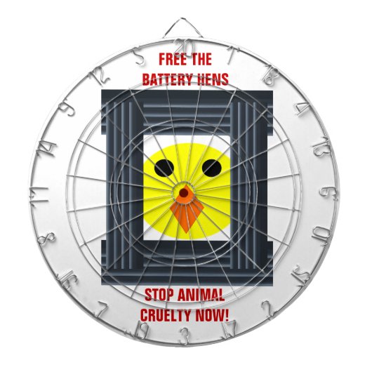 Maak het Dart Board van de Battery Hens vrij Dartbord (Voorkant)