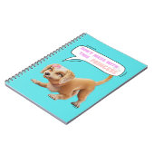 Maak het deze prinses niet moeilijk notitieboek (Linkerzijde)