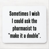 Maak het dubbel muismat (Voorkant)