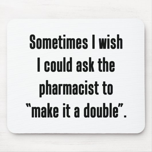 Maak het dubbel muismat (Voorkant)