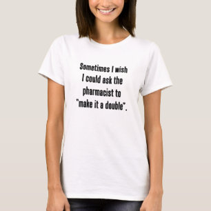Maak het dubbel t-shirt