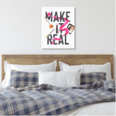 Maak het echt canvas afdruk (Insitu (Slaapkamer))