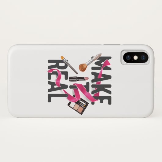 Maak het echt Case-Mate iPhone case (Achterkant (horizontaal))