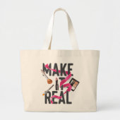 Maak het echt grote tote bag (Voorkant)