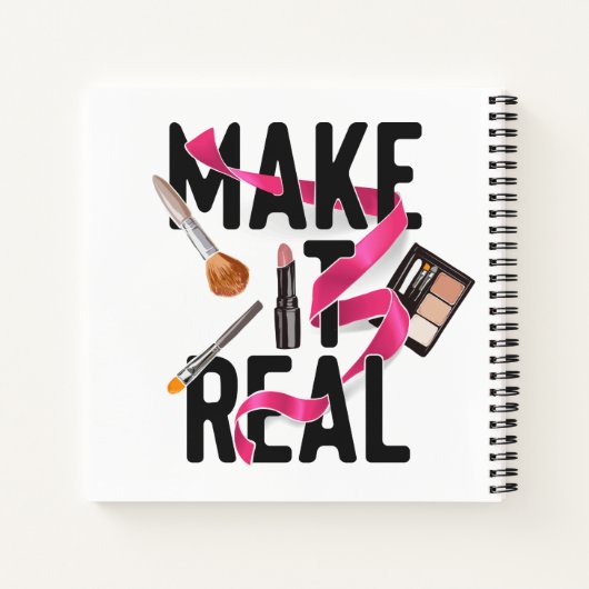 Maak het echt notitieboek (Achterkant)