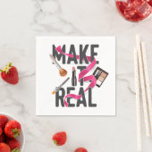 Maak het echt servet (Insitu)