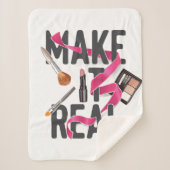 Maak het echt sherpa deken (Voorkant)