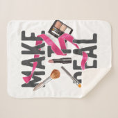 Maak het echt sherpa deken (Voorkant (horizontaal))