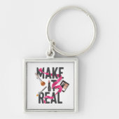 Maak het echt sleutelhanger (Voorkant)