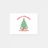 Maak het een December om te herinneren Post-it® Notes (Voorkant)
