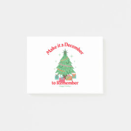 Maak het een December om te herinneren Post-it® Notes