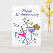 ***MAAK HET EERSTE JUBILEUM** OP DE HOOGTE VAN MIJ KAART (Gele Bloem)