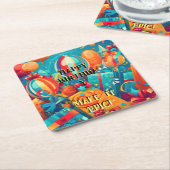 Maak het episch! kartonnen onderzetters (Schuin)