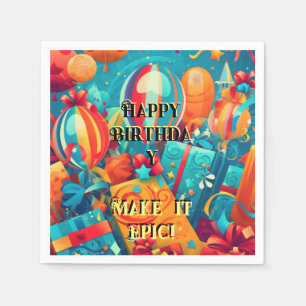 Maak het episch! servet