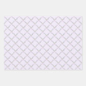 Maak het Floral Patroon fijn om zich aan te passen Inpakpapier Vel (Voorkant 2)